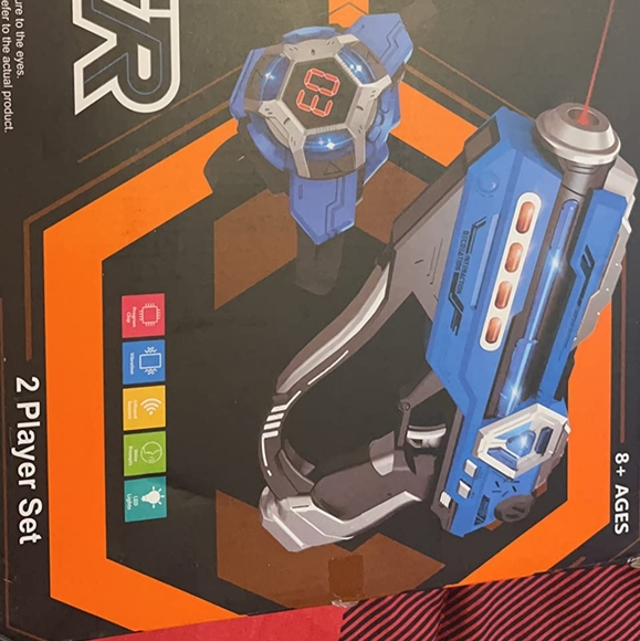 Laser Tag Set of 2-Infrared Multi Function Laser Toy Gun - Picture 3 of 3